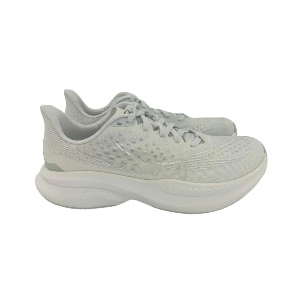 Hoka Men's White Mach 6 Running Shoes | Athletic Sneakers | Various Sizes **NEW